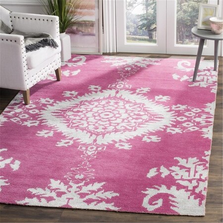 Safavieh Stone Wash Small Rectangle Area Rug, Fuchsia - 3 x 5 ft. STW235C-3